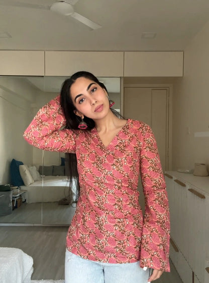 Urvi bell sleeves kurti