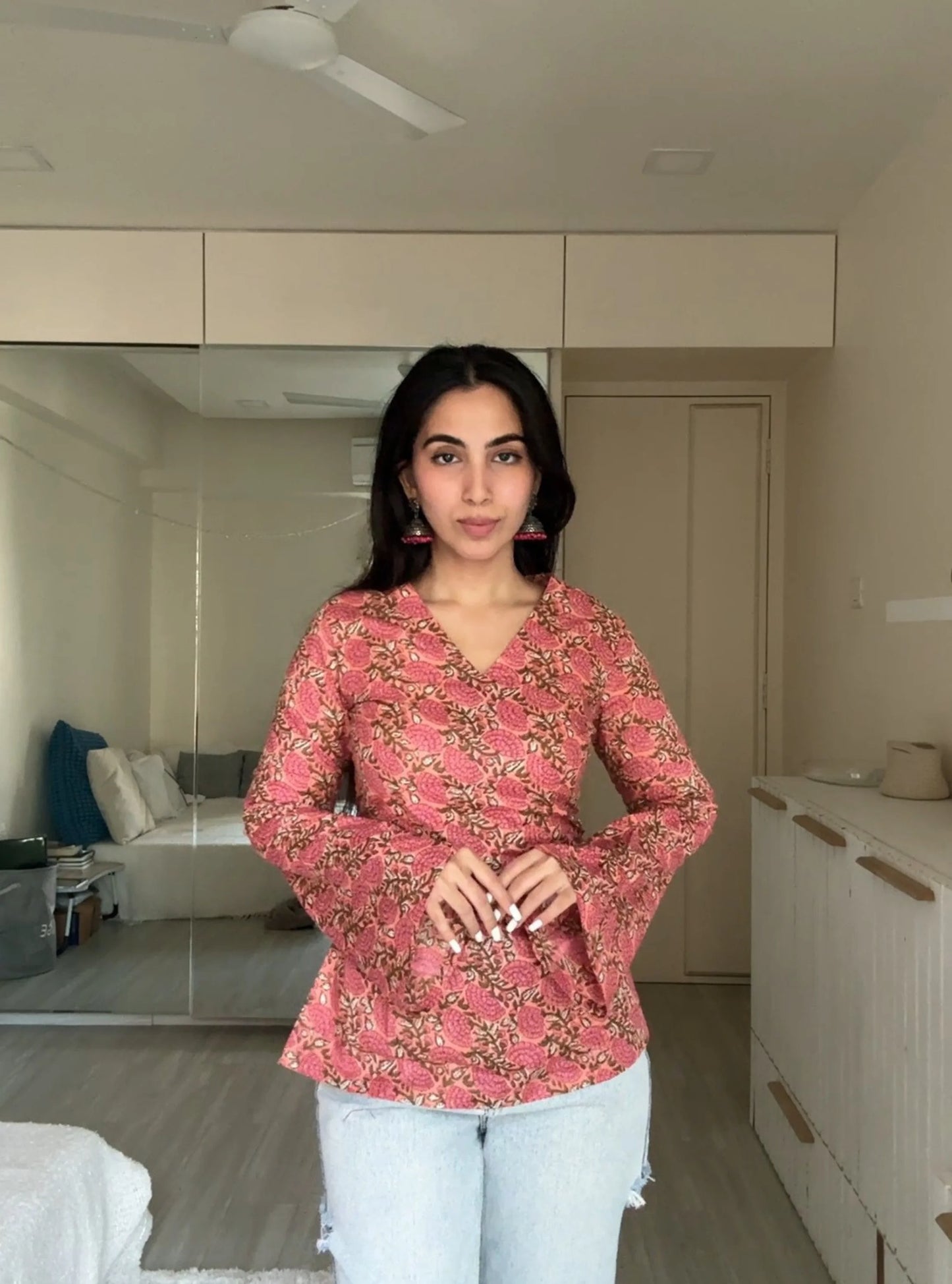 Urvi bell sleeves kurti